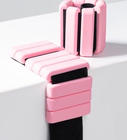 Resim 2 x 1 KG El Ayak Bilek Ağırlığı - Pembe 