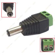 Resim WOZLO Cctv Kamera Power Jack Erkek Balun Konnektör Klemensli Power Jak - 10 Adet 