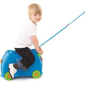 Resim Trunki Çocuk Bavulu Mavi Terrance 