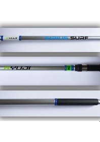 Resim Ryuji Sirius 420 Cm 250g Atarlı 3 Parça Surf Kamış 