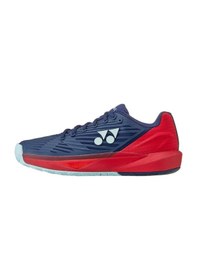 Resim Yonex Power Cushion Eclipsion 5 Lacivert Kırmızı Toprak & Sert Kort Erkek Tenis Ayakkabısı 