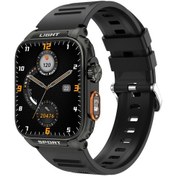 Resim Geeksen P5 1.91" Büyük Ekran Güçlü Işık Meşalesi Yüksek Çözünürlüklü Ekran Spor Modelleri Saat Tam Metal Tasarım Destek Çağrı Dinamik Kalp Hızı Canlı Algılama İle Gerçek Kan Oksijen Akıllı Saat (İthalatçı Garantili) 