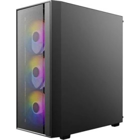 Resim Assess Store Antec AX65 Argb, 4 x 120MM Argb Fan Dahil, Yüksek Hava Akışlı Mesh Ön Panel, Temperli Cam Yan Panel, Orta Kule Atx Oyuncu Bilgisayar Kasası - Siyah 