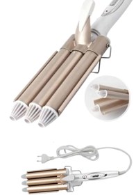 Resim ALLSOOWE Wag Maşa Yeni Nesil Yüksek Isı Ayarlı Seramik Kaplama Saç Şekillendirici Doğal Bukle 