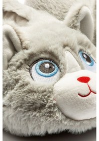 Resim Twigy Kontes Kadın Hayvanlı Panduf Gri 36/41 CC0582 