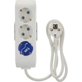 Resim Multi-let Üçlü Priz Topraklı Kablolu Çocuk Korumalı 1 Mt 1 