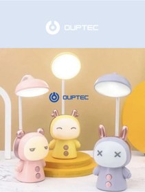 Resim Ouptec Dekoratif Renk Değiştiren Sevimli Çocuk Odası Gece Lambası Masa Lambası Usb Şarjlı Süs Eşyası Renkli 