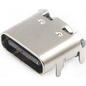Resim Type-C Usb Soket 16 Pin Smd USB 3.1 Cep Telefonu Elektronik Cihaz 