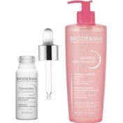 Resim Bioderma Sensibio Gel Moussant Foaming Gel 500 Ml Bioderma Pigmentbio C Concentrate 15 Ml 