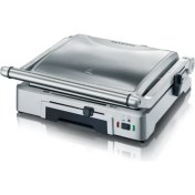 Resim Severin Tost Makinesi Biftek ve Izgara Için Temas Izgarası 1.800W, Paslanmaz Çelik Fırçalanmış Gümüş 