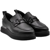 Resim Venüs 2451401K Hakiki Deri Ortopedik Taban Tokalı KAlın Taban Günlük Oxford Tarz Ayakkabı 