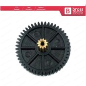Resim Mercedes W124 Bmw E46 E39 için Arka Perde Motor Tamir Dişlisi N11.9917 