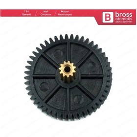 Resim Mercedes W124 Bmw E46 E39 için Arka Perde Motor Tamir Dişlisi N11.9917 