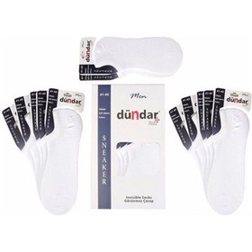 Resim Dündar Çorap Dündar Erkek Plus Sneaker Çorap - 12 Adet 001 