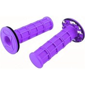 Resim Hightower Renkli Mor Motosiklet Gidonları: Honda, Kawasaki, Suzuki, Yamaha, Harley Ve Diğerleri İçin 