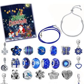 Resim Advent Takvimi Bilezik Takı Noel Çocuk Hediyesi 24 Gün 