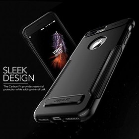Resim VRS Design iPhone 7 Plus New Carbon Fit Kılıf Black 