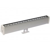 Resim 50 Cm Wallwasher Led Bina Dış Duvar Aydınlatma Yeşil Işık Gri 