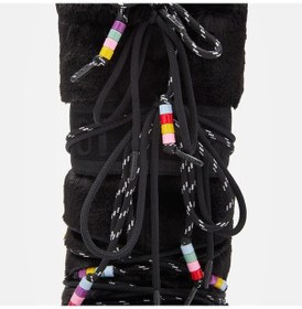 Resim Moon Boot Icon Faux Fur Beads Kadın Bot 80d1408990 Siyah 