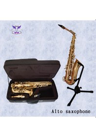 Resim Bonson Xal1001 Gold Alto Saksafon Seti 