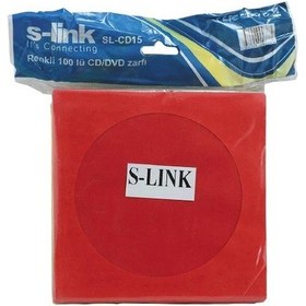 Resim Cd Zarfı 100 Lük Renkli (Sl-Cd15) 