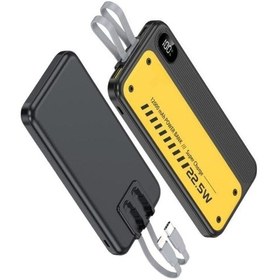 Resim 10000 Mah Hızlı Şarj Özellikli Aynı Anda 4 Cihazı Şarj Edebilen Powerbank Çok Renkli 