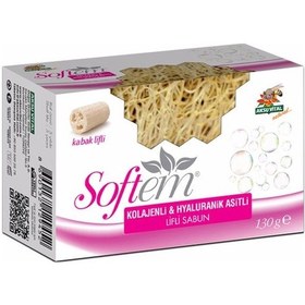 Resim Softem Kolejenli & Hyaluronik Asitli Kabak Lifli Sabun 130 G 
