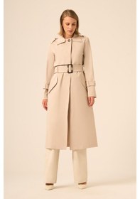 Resim Ftz Women Kadın Trenç Kaban Beige 31211 Beige 