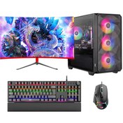 Resim Dragos DRx6925 i7 10700F 32GB 512GB NVMe 12GB RTX3060 27 inç 165Hz Curved Oyuncu Masaüstü Bilgisayarı 