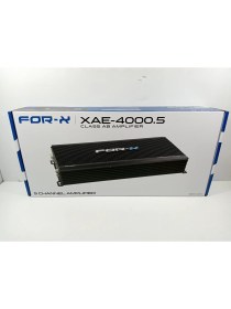 Resim For-x 5 Kanal Amfi - For-X XAE-4000.5 - Bass Kontrollü Oto Anfi 