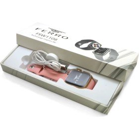 Resim Ferro Pembe Renk Silikon Kordonlu Akıllı Saat TH-FSW1108-C 