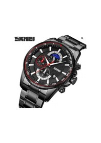 Resim Skmei 9250 Yeni Tasarım Erkek Kol Saati Siyah 