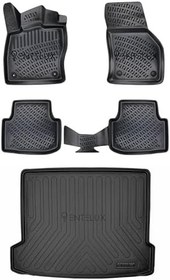 Resim Volvo XC90 (7 Koltuk) 2.0 B5 Plus Dark 2021 uyumlu Premium Bagaj ve Paspas Seti 