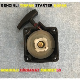 Resim Benzinli Tirpan Ip Çekme Çaliştirma Kolu Starter Kapak N11.31076 