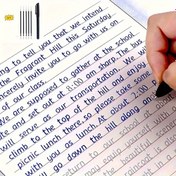 Resim 1 Kitap + 1 Kalem + 5 Yedek Uç, İngilizce İtalik 3d Oluk Uygulama Defteri, El Yazısı Egzersizi Kaligrafi Alfabe ve Kelime Yazma Yeniden Kullanılabilir Egzersiz Defteri 