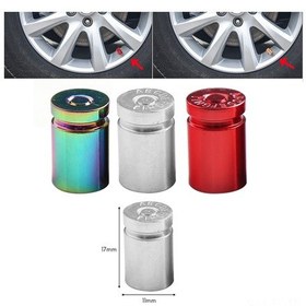 Resim Lemestar Alüminyum Jant Kapakları - Universal Oto Bisiklet Motosiklet Lastik Ventil Kapağı, Su Geçirmez, Dayanıklı, Renkli Tasarım, 4 Adet Set 