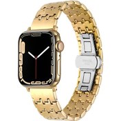 Resim Tuva Teknoloji Watch 42mm Uyumlu Krd-86 Metal Kordon-gold 
