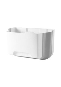 Resim Ezere Portatif Katlanabilir Askılı Sihirli Ev Araç Çöp Kutusu R- Beyaz 