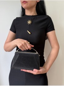 Resim lalettobags Kadın Işıltılı Zincir Askılı Abiye & Davet Çantası 