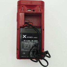 Resim Fujita 2606L USB 24 Ledli Işıldak Kırmızı 