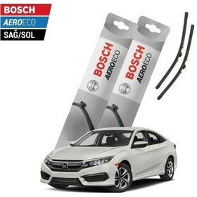 Resim Bosch , Honda Civic Sedan Fc5 2017-2021 Model Bosch Aeroeco Muz Silecek Takımı 