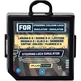 Resim Goldcar Renault - Dacia Universal Modelleri Ile Uyumlu Direksiyon Kilidi Emülatörü Simülatörü 