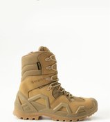 Resim SİNGLE SWORD Leo - Fermuarlı Bağcıklı - Trekking - Outdoor - Airsoft - Avcı Botu Bej 