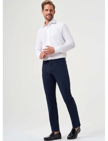Resim Bisse Erkek 5 Cep Spor Pantolon Laci Pns23y23110 D39 Lacivert 