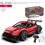 Resim Xinh 1/24 2.4g 4ch Rc Sürüklenen Arabalar Elektrikli Mini Drift Sürüş Sürüş Yüksek Hızlı Yarış Araba Radyo Kontrol Oyuncaklar Çocuklar Için Rc Arabalar Kırmızı 