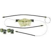 Resim Cam Kriko Golf Mk 4 (Bora) 97-03 Ön B.ayaklı Kapaklı Sol Set 