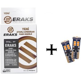 Resim Eraks Ayarlı Amerikan Park Modülü Ve T10 Turuncu Led N11.36890 