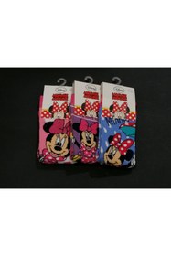 Resim Çimpa Mınnıe Mouse Lisanslı Çocuk Çorap 