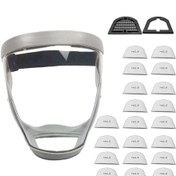 Resim Suntek Çim Kesme Taşlama Için Tam Yüz Kapak Anti Sis Koruyucu 