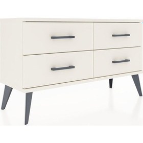 Resim Arges Şifonyer 4 Raflı 88x30x48 Aytaşı-aytaşı Aytaşı 
